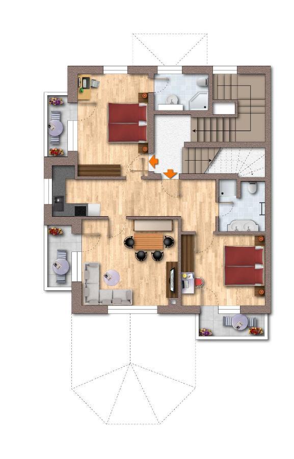 Appartement Partoll Mayrhofen Extérieur photo